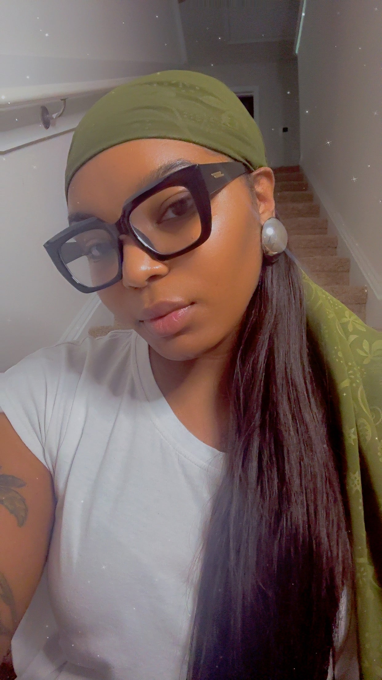 "Whole world" earrings