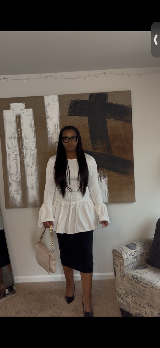 “White as Snow” top